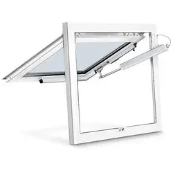 RWA-Verriegelungsantrieb, 24V DC, 110 NT, naturton eloxiert, 150mm