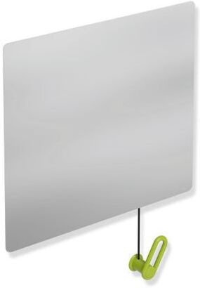 Hewi Kippspiegel 801.01.10074 600x540x6mm, mit Halter/Griff, apfelgrün