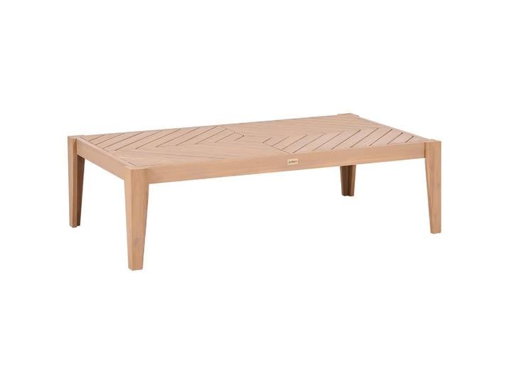 OUTDOOR-COUCHTISCH 123/68 cm Akazienholz Hellbraun Rivello