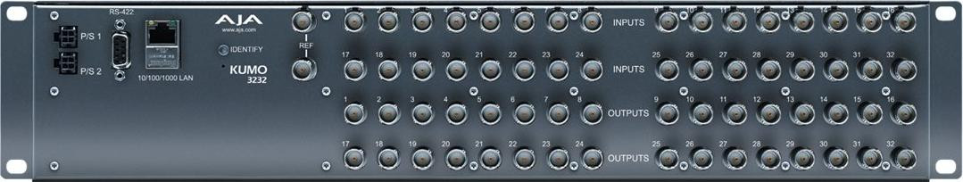 AJA KUMO 32x32 Compact 12G-SDI router KUMO 3232-12G