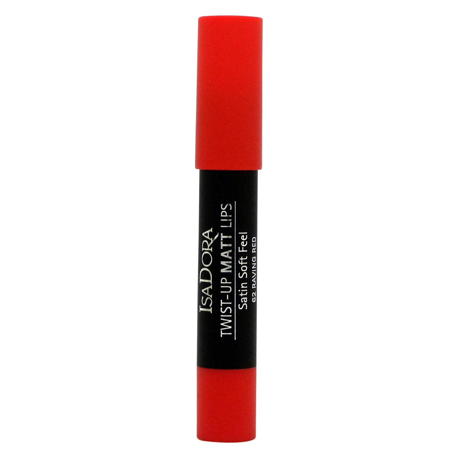 Isadora Twist-Up Matt Lips 62 Raving Red 3.3g (Raving Red) (48940117)
