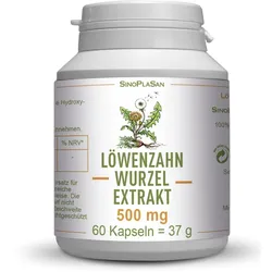 Löwenzahnwurzel-extrakt 500 mg Mono Kaps 60 St