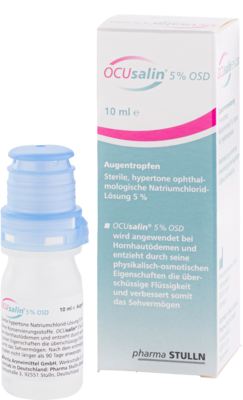 PHARMA STULLN GmbH OCUSALIN 5% OSD Augentropfen 1X10 ml 02830527