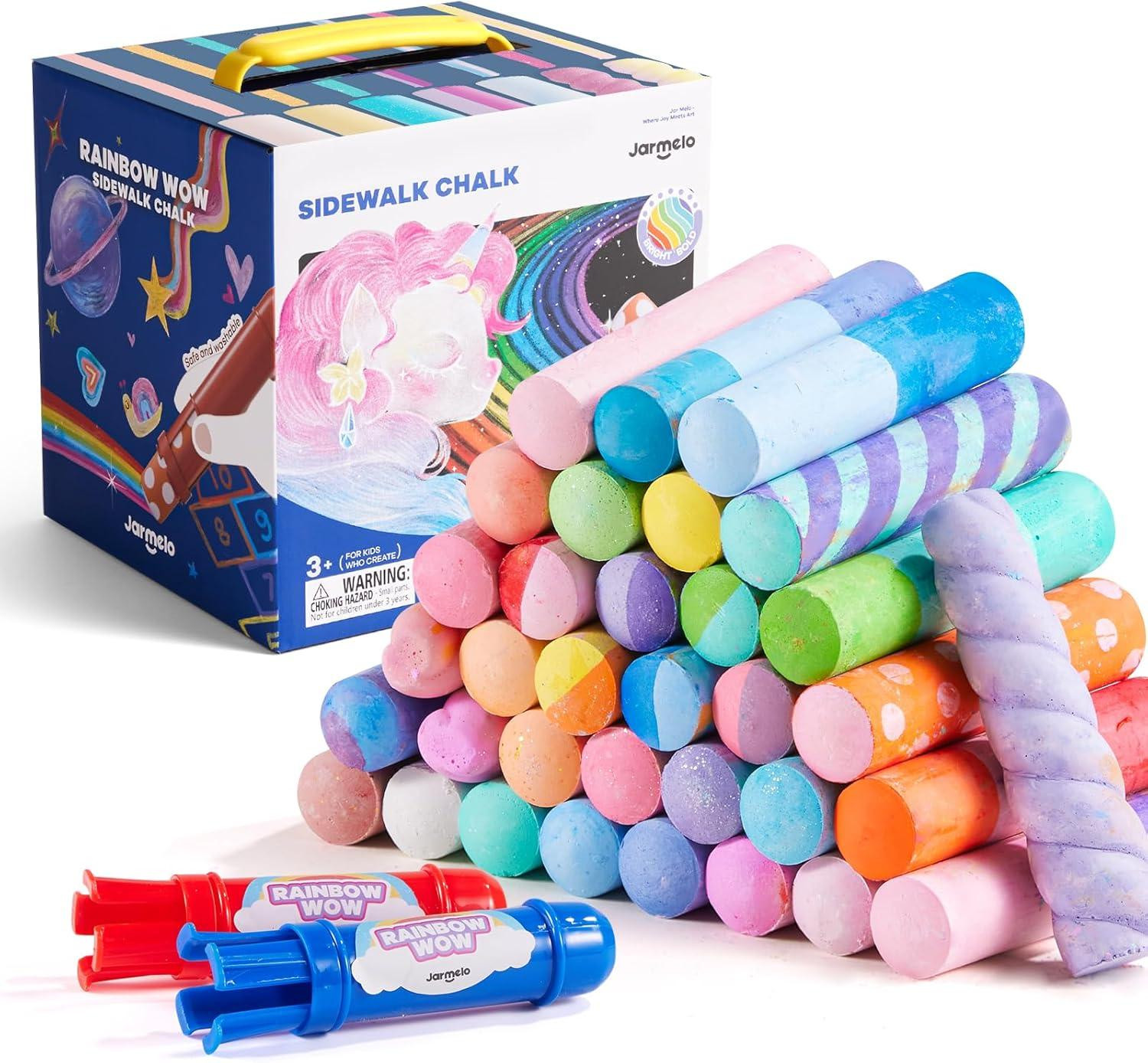 Jar Melo Krijtjes met houder - 36 stuks