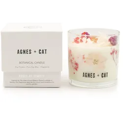 Agnes + Cat Botanical Soy Wax Candle - Roses of Sawrey