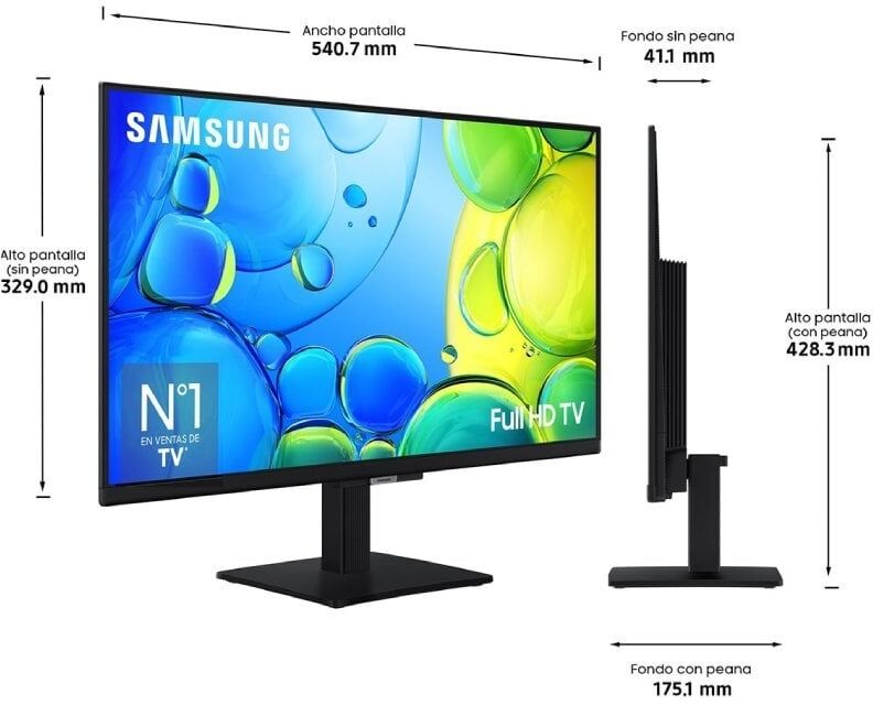Televisor Samsung F6005 TU24F6005FK 24'/ Full HD/ Smart TV/ WiFi