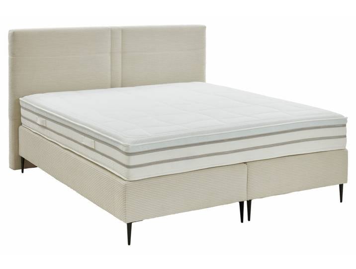 Beldomo Sleep Boxspringbett NIZZA, natur, Cord