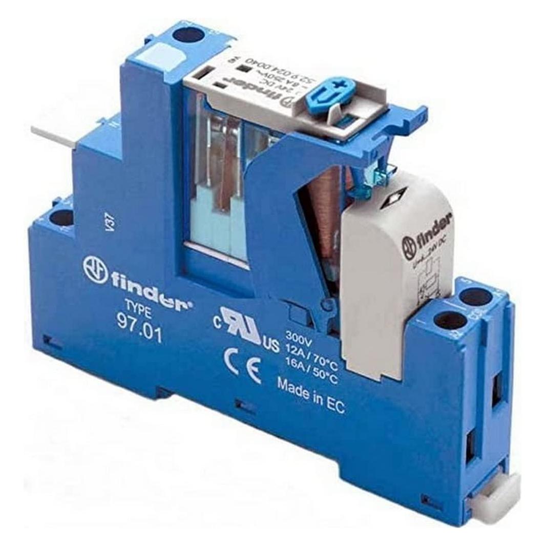 Finder Koppelrelais 16A 24VDC Serie 4C 1-polig (4C.01.9.024.0050 SPA)