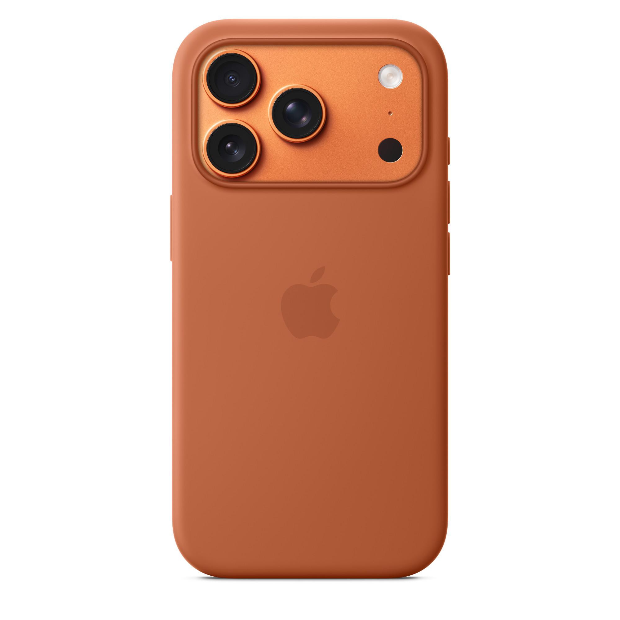ALSO Deutschland GmbH Apple Silicone Case mit MagSafe für iPhone 17 Pro Terracotta MGFJ4ZM/A