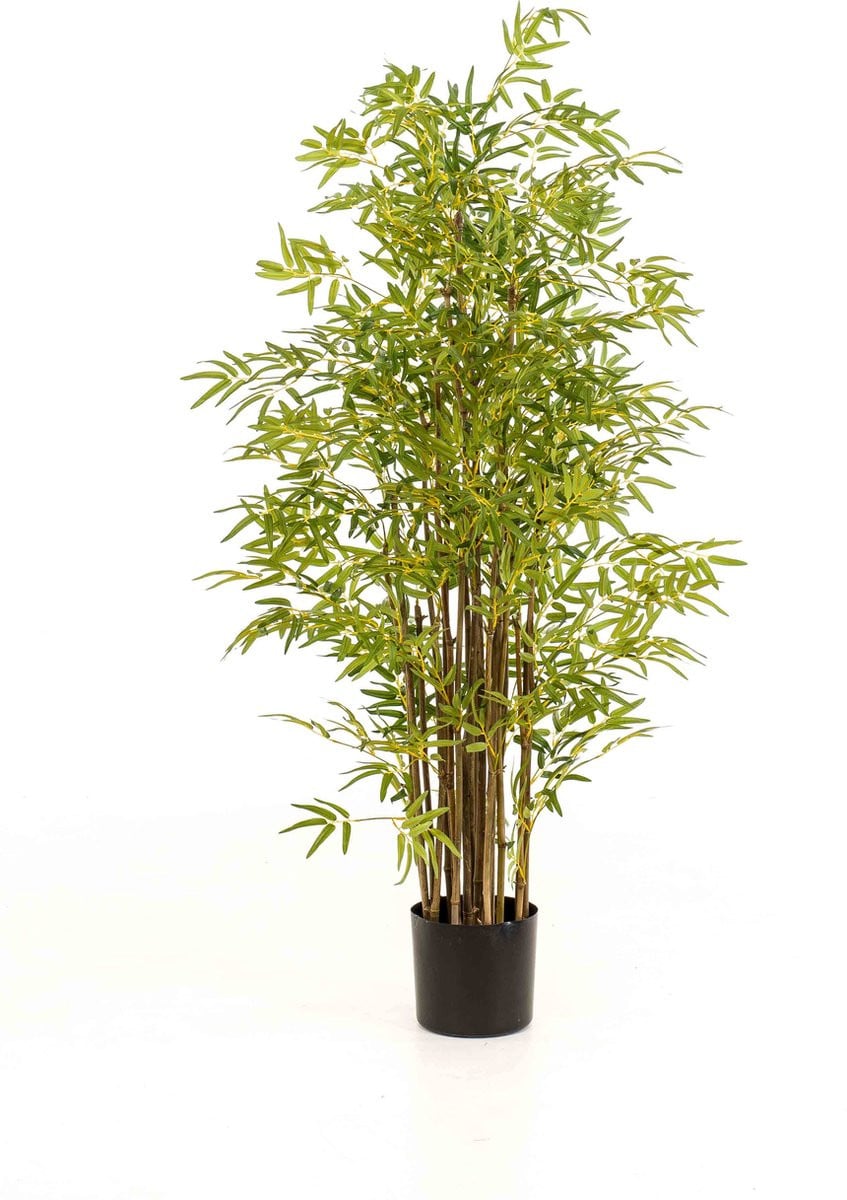 Emerald Kunstplant Bamboe Japanese Multi 150cm - Groene kunstplant voor binnen