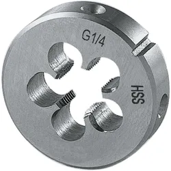 Forum Professional Solutions, Gewindeschneider + Gewindebohrer, Schneideisen EN24231 HSS G1/8" FORUM