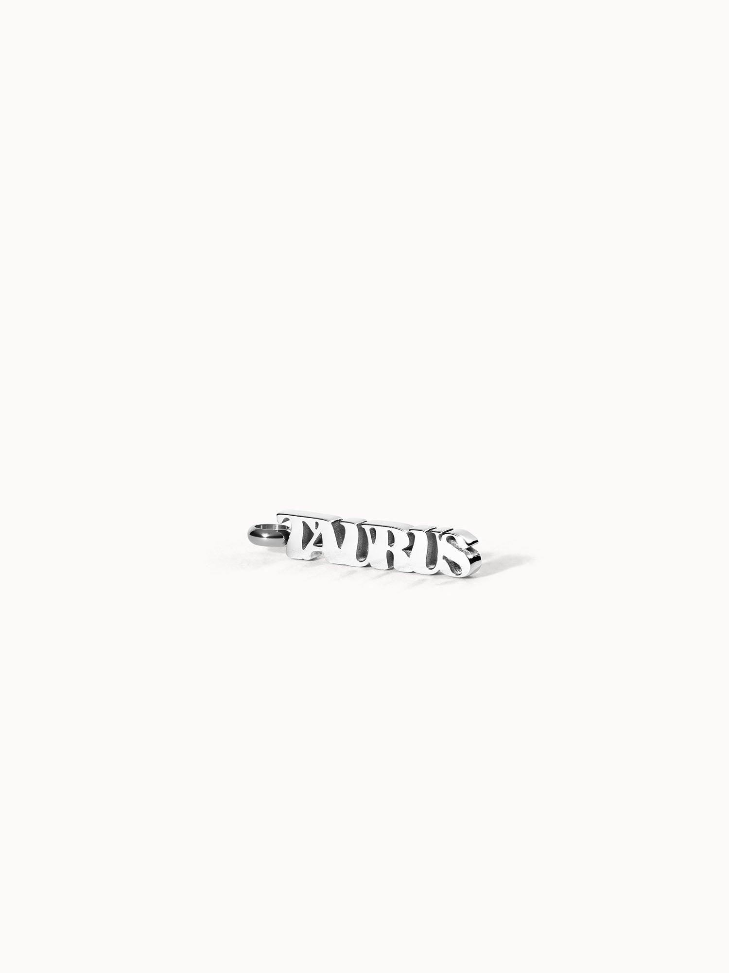 PURELEI Taurus Letter Charm