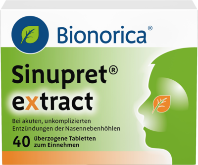 Bionorica SE SINUPRET extract überzogene Tabletten 40 St 09285547