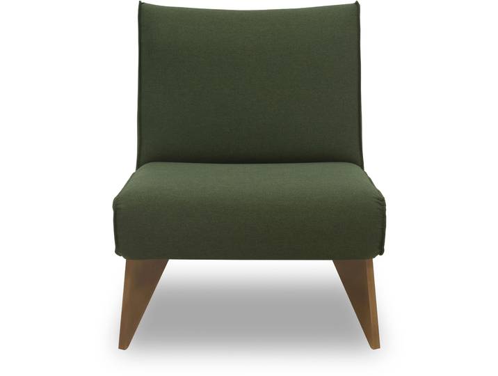 Sessel Looks XVII , grün, B:70cm H:87cm T:88cm, 100% Polyester, LOOKS BY WOLFGANG JOOP, Sessel, Sessel