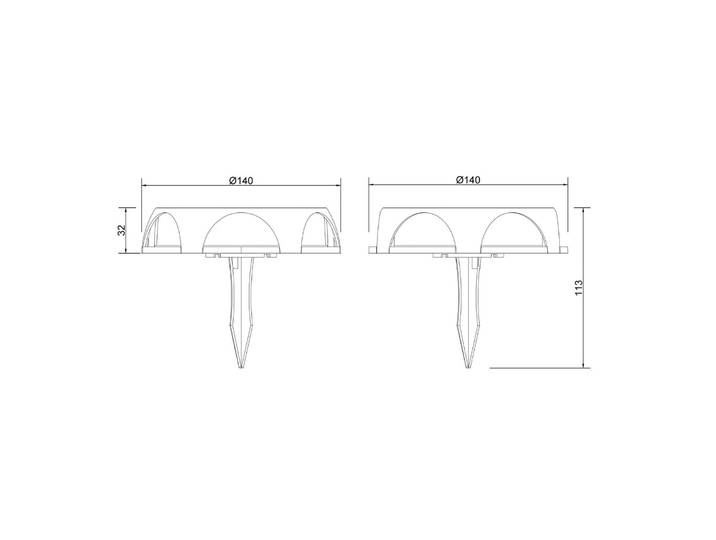 Globo LED-Solarleuchte 36506, Erdspieß, Wandleuchte, schwarz, Alu 36506, schwarz, Aluminium, Solarleuchten
