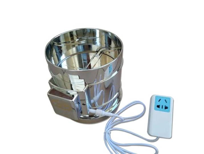 Dunstabzugshaube, elektrisches Rückschlagventil, Anti-Rauch-Rückfluss-Rückschlagventil for die Küche(Blu)