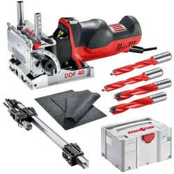 Mafell DuoDübler DDF 40 MaxiMAX im T-MAX 230V Bohrtiefe bis 40mm bohren 918602