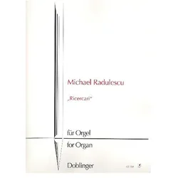 Ricercari für Orgel, Fachbücher