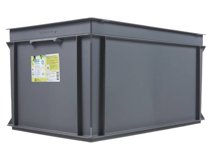 Utz Rako Oecoplan Behälter Box Dunkelgrau 60 × 40 × 32.5 cm 60 l