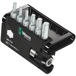 Wera Bit-Check 7 Hex-Plus 1, 7-teilig - 05056168001