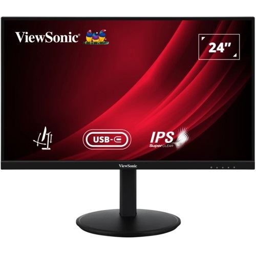 23,8" (60,47cm) ViewSonic VG2409-MHDU-2 schwarz 1920x1080 1x DisplayPort 1.2 / 1xHDMI 1.4 / 1x USB-C mit Displayport
