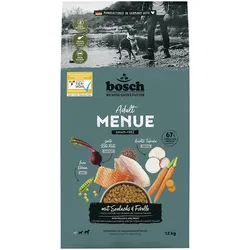 Bosch HPC MENUE Adult mit Nordsee-Lachs + Forelle getreidefrei 1x12 kg