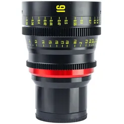 Meike 16mm T2.5 Cine Lens Full Frame E Mount (Sony E, APS-C / DX, Vollformat), Objektiv, Schwarz