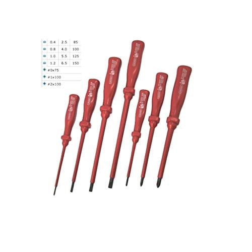 Pro'sKit 8PK8100 Geïsoleerde schroevendraaierset 1000V, 8 stuks