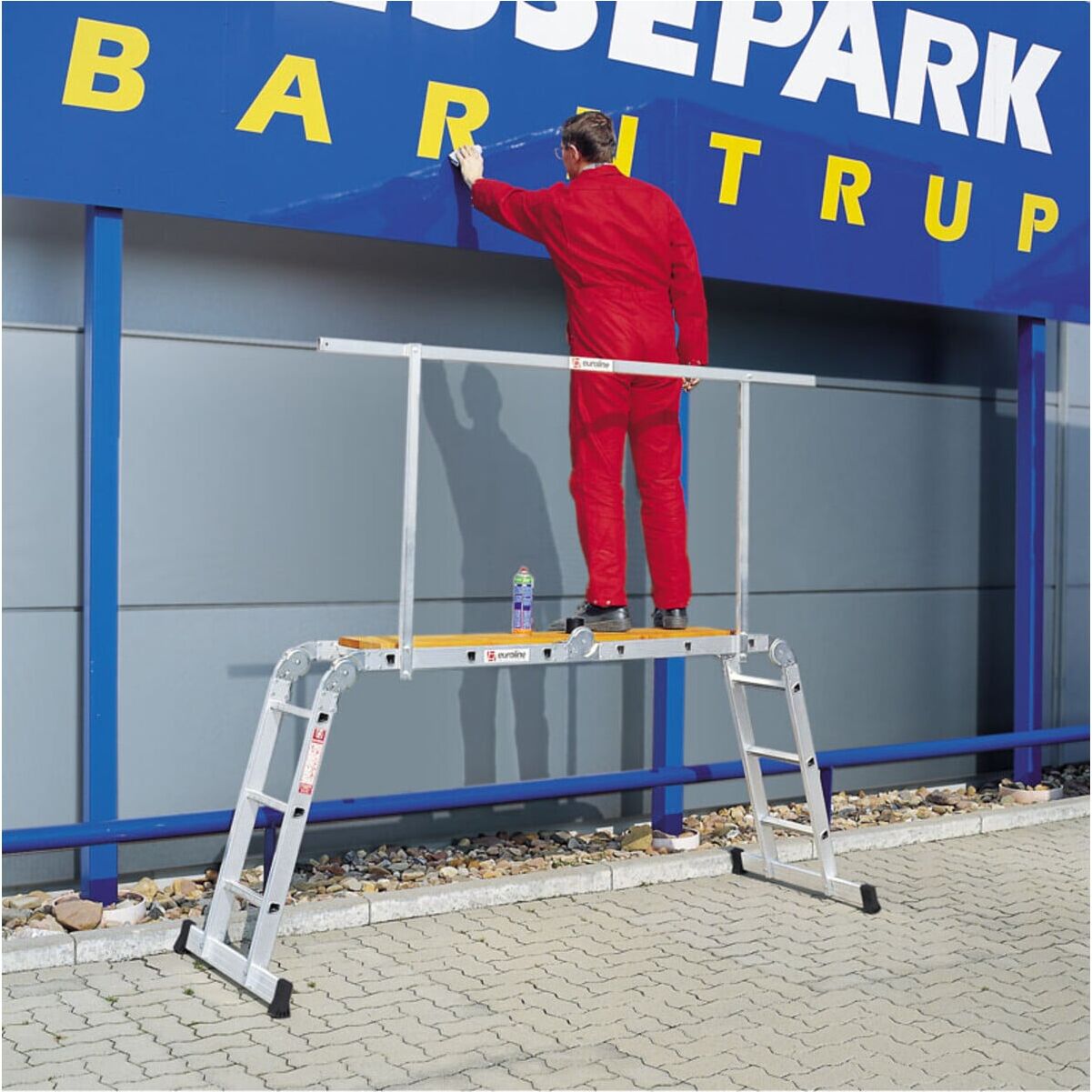 Euroline Gerüstbohle für Klappleiter 4x4 2,00 m (3041104)