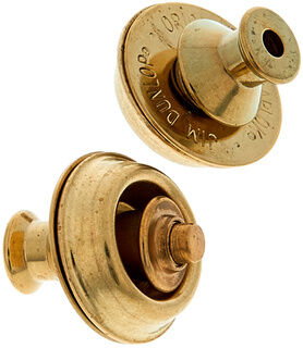 Dunlop Straplocks Brass Dual Design
