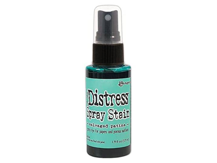 Ranger Tim Holtz-Distress Spray Stain-Salvaged Patina, 57 ml (Pack van 1)