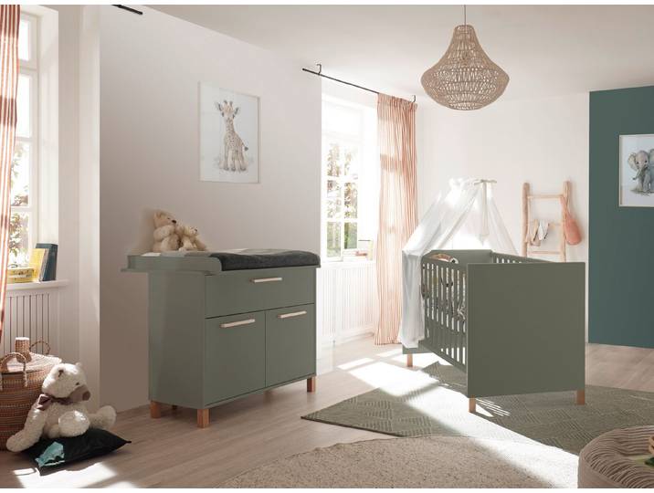 möbel-direkt.de Babyzimmer-Komplettset Kinderzimmer Set Oli