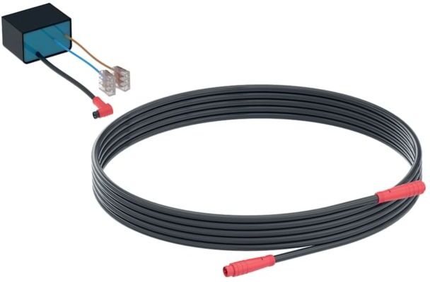 Geberit Netzteil 115335001 für Elektroanschlussdose, 230 V, mit Spannungsversorgungskabel 1,8 m