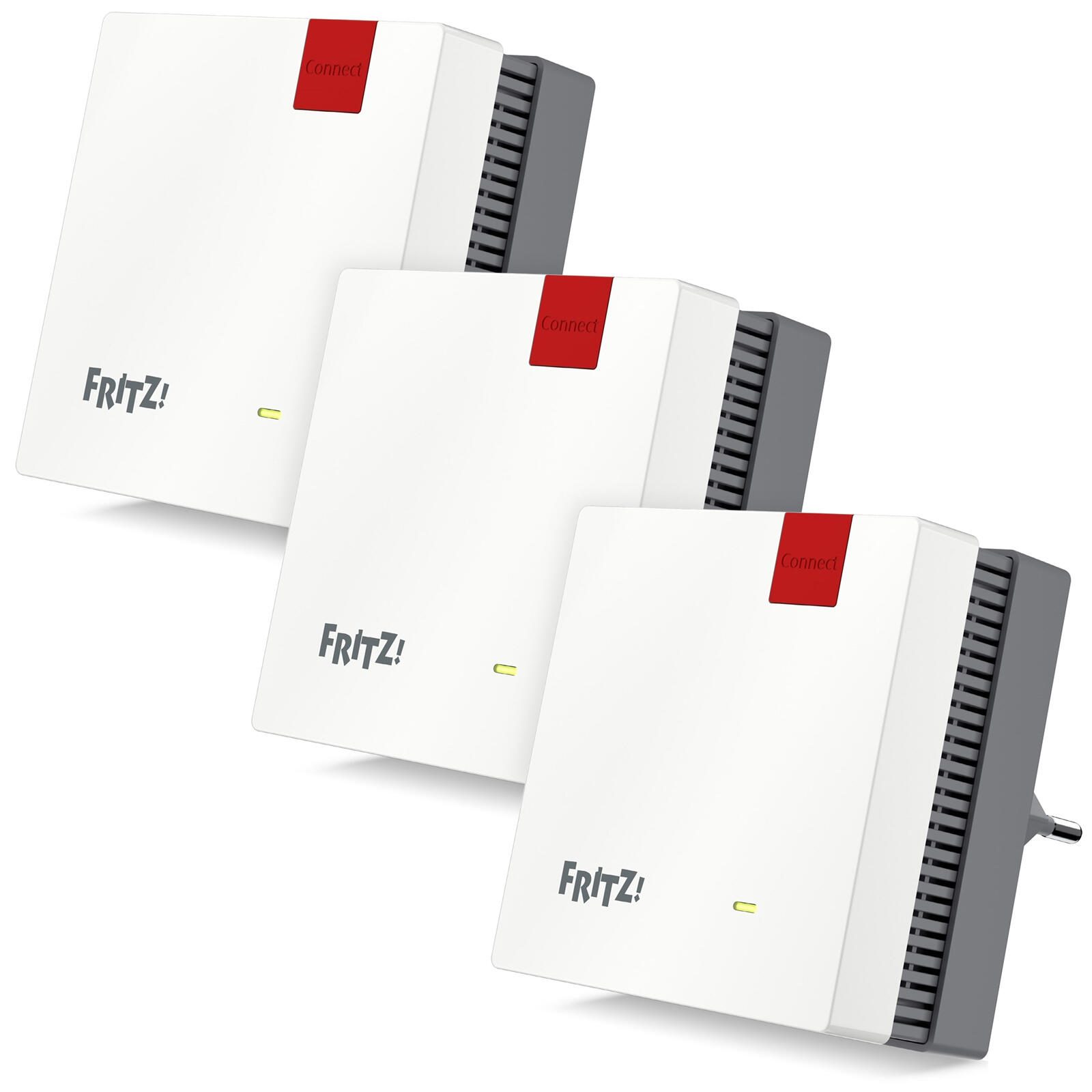 3x FRITZ!Repeater 1200 AX WiFi Range-Extender GigE WiFi6 2.4 GHz, 5 GHz 3x 20002974