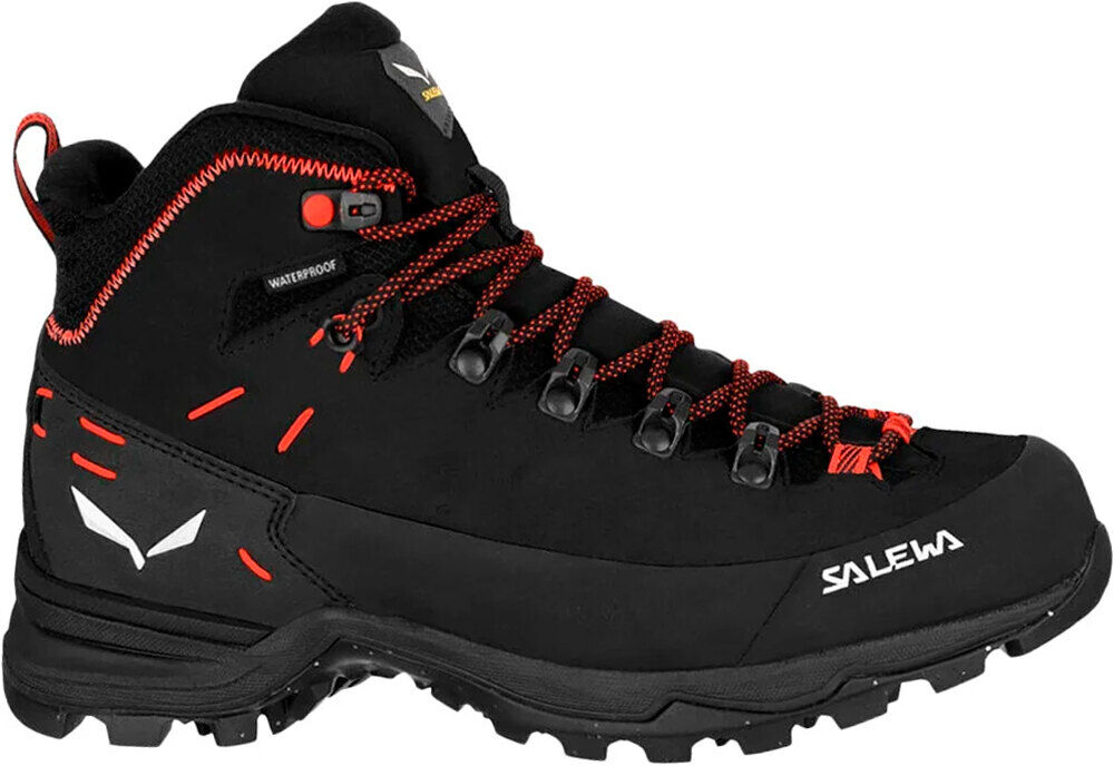 Salewa alpine mate winter mid ptx bota montaña cuero mujer Negro (36,5)