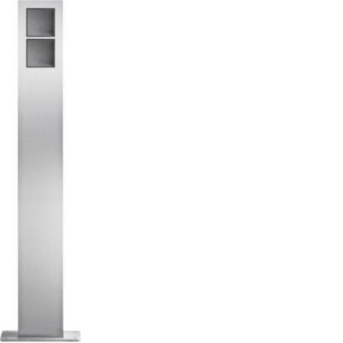 Hager REM402X Standsäule Silber