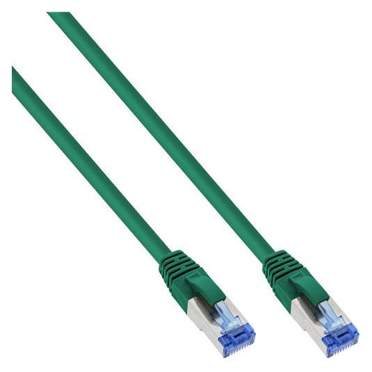 InLine Patchkabel (S/FTP, CAT6a, 0.30 m) (76833G)