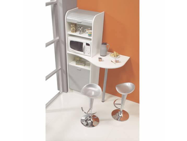 Meuble pause café - Blanc