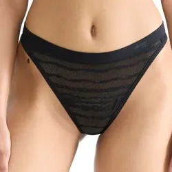 Sloggi FREE Evolve Lace String Schwarz Sloggi 01 Damen