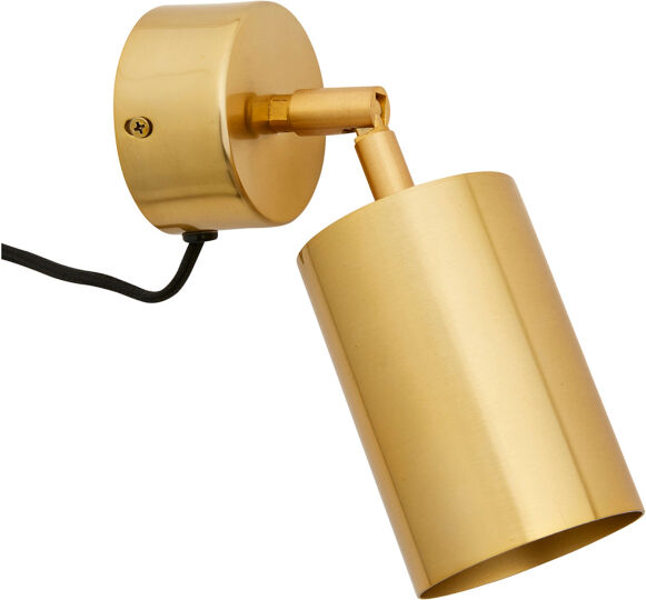 Nordal Maia Vägglampa Guld