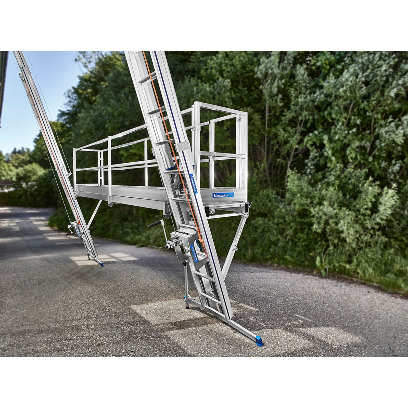 Mauderer Alutechnik Mauderer Plattformstütze für Blitzgerüst 20 und Kamingerüst 45-60° Dachneigung