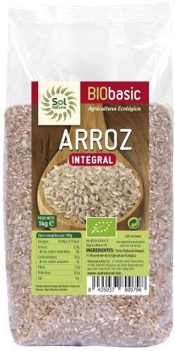 Sol Natural Redondo Integral Bio rice 1kg 1 Kg