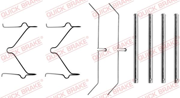 Quick Brake Zubehörsatz, Scheibenbremsbelag 1091050