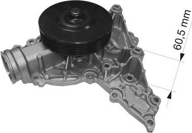 Airtex Wasserpumpe 1863 Für Mercedes