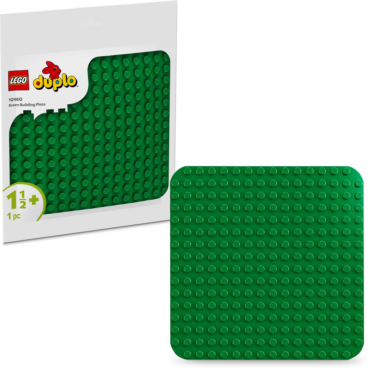 LEGO DUPLO 10460 Bauplatte in Grün, Bauspielzeug zum Ausstellen