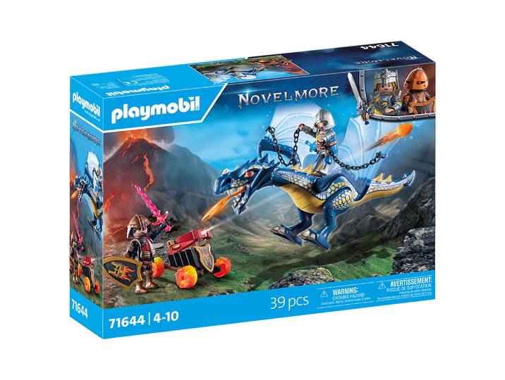 Playmobil Combattants avec dragons et canon