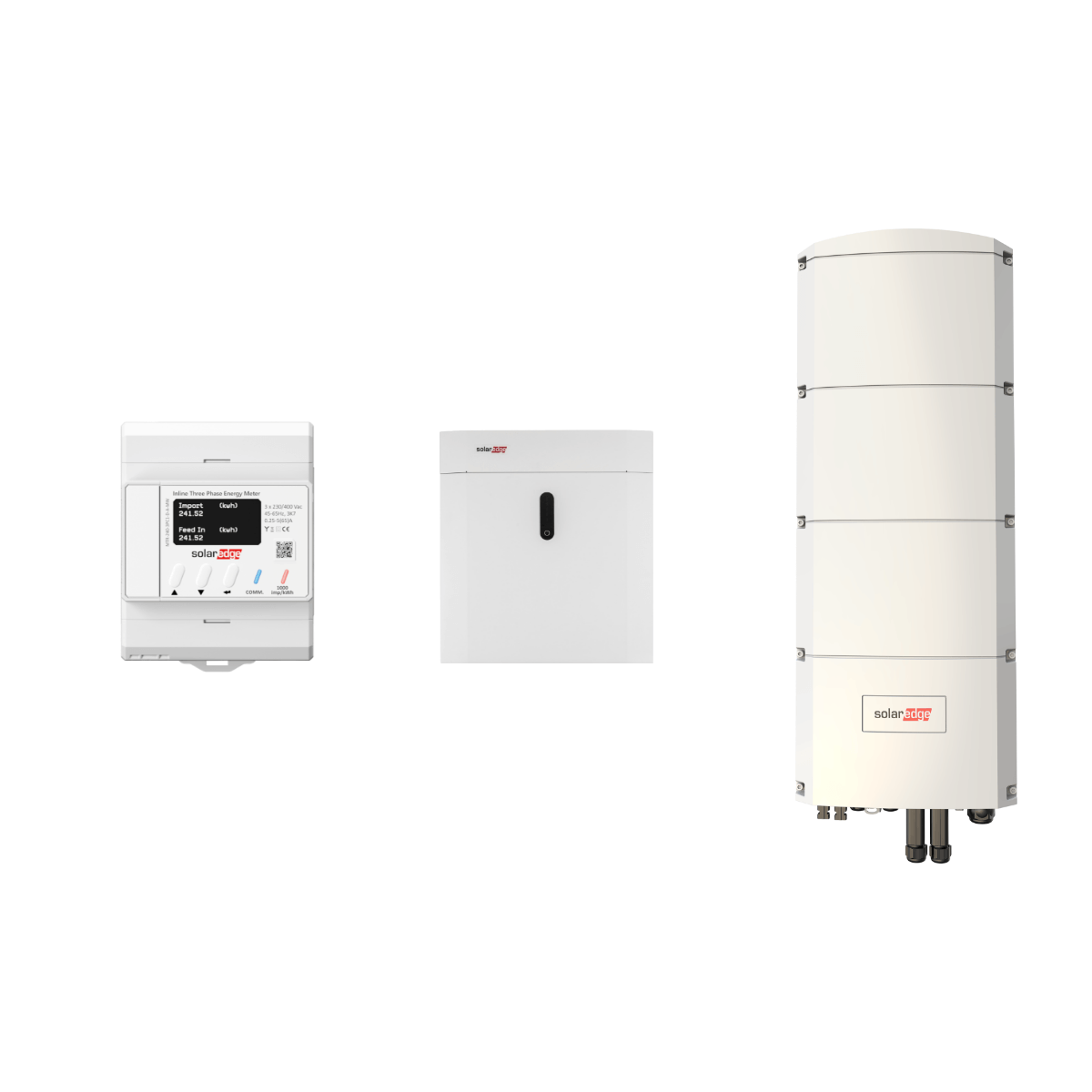 SolarEdge Home Paket mit SE10K-RWB48 und 4,6 kWh