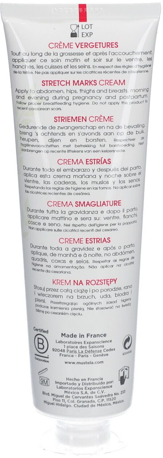 Mustela Maternite Creme tegen Striemen met Parfum 150 ml