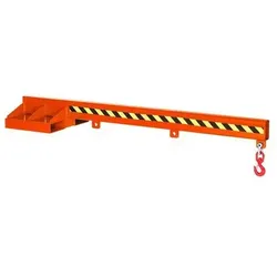 Lastarm, 2400 mm, Traglast 100 - 1000 kg, orange