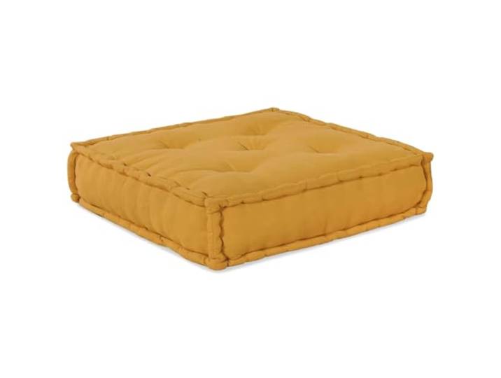 PUGYNBK Modulares Sofa, Stoff, gelb, 210 x 140 x 56 cm Atmungsaktive Polsterung, Schaumstoffkissen, rekonfigurierbares Design, Verwendung im Wohnzimmer und Terrasse